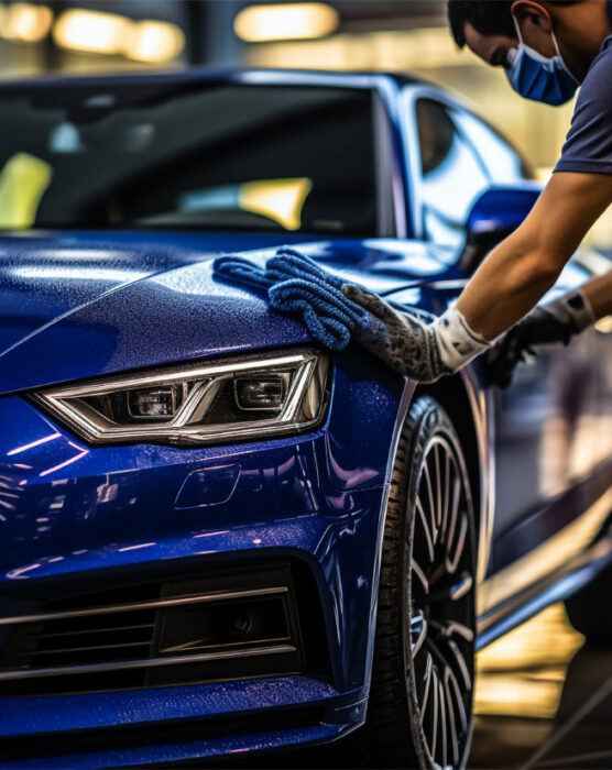 Ceramic-Coating-cleaning-the-car