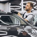 ceramic coating in car