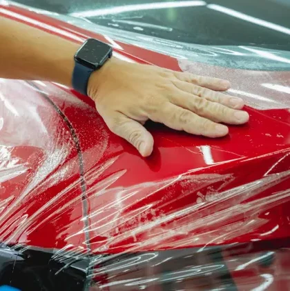 paint protection film application