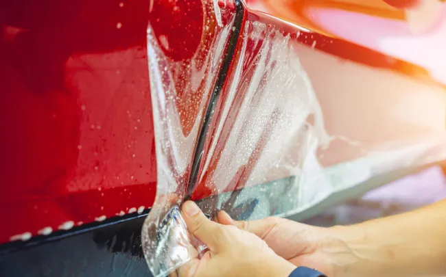 paint protection film application